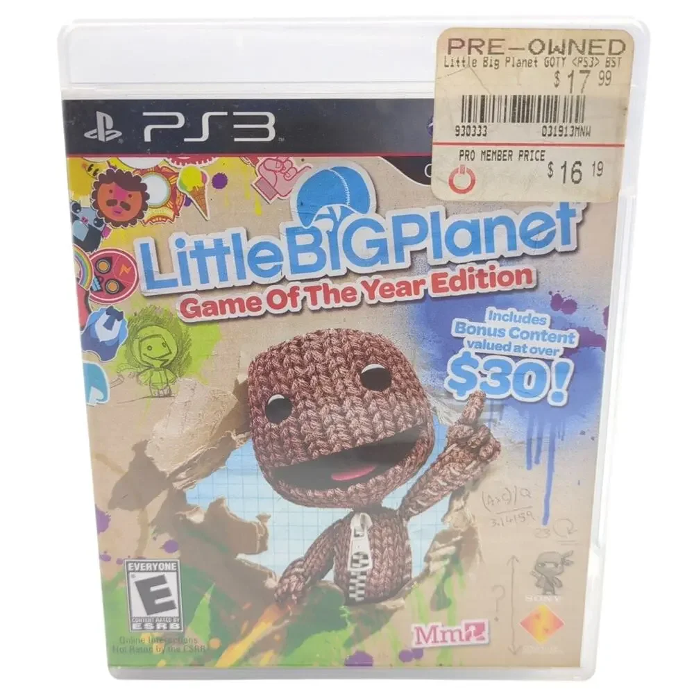 LittleBigPlanet Game Of The Year Edition PS3 Video Game Multiplayer Tested